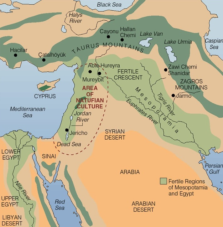 fertile crescent map