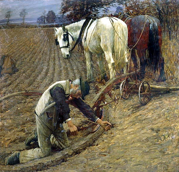 Henry_Herbert_La_Thangue_-_The_Last_Furrow_1895
