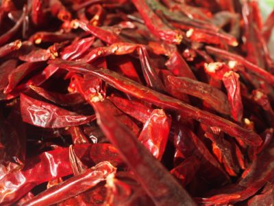 Spices - Dried red chilli peppers