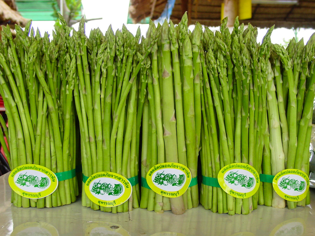 Stem vegetables - Green asparagus