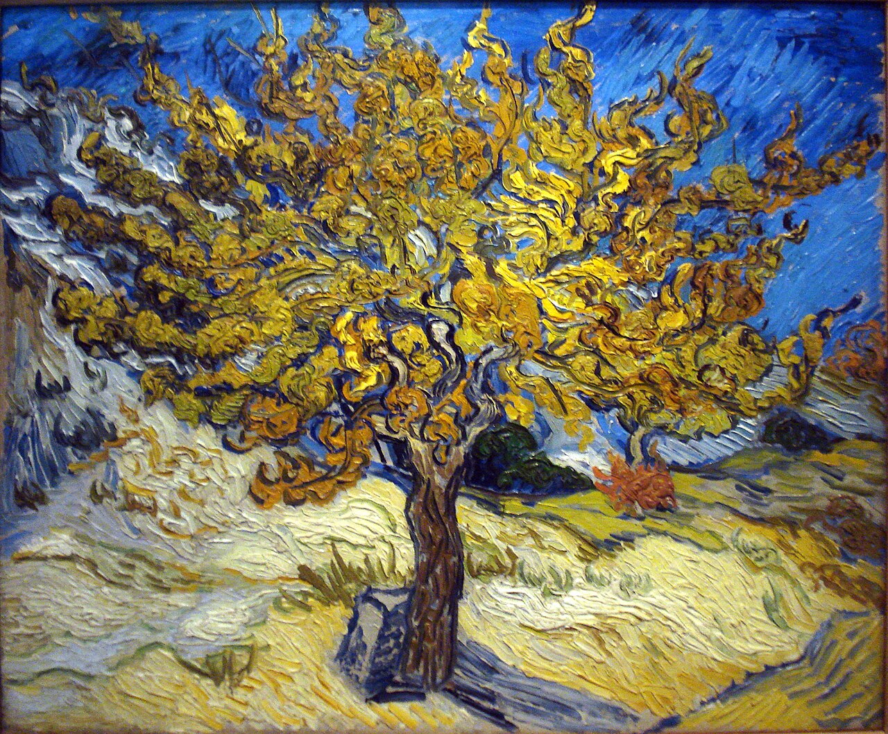 The_Mulberry_Tree_by_Vincent_van_Gogh